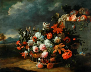 Panier de fleurs